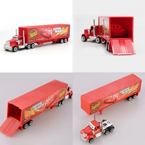 Disney Pixar Cars 3 Juego de juguetes de metal fundido a presión - 7 piezas Rayo McQueen y Jackson Storm Regalo para niños