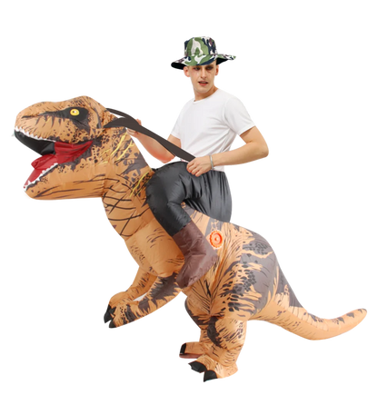 T-Rex Inflatable Halloween Cosplay Dinosaur Costume for Adults Men Women Carnival Party 2026