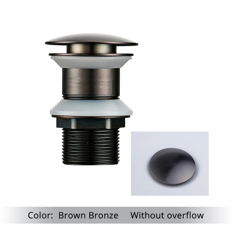 Pop Up Drain Button Sink Stopper Corrosion Resistant Bathroom Accessory For Kitchen Or Bath Modern Renovation 2026
