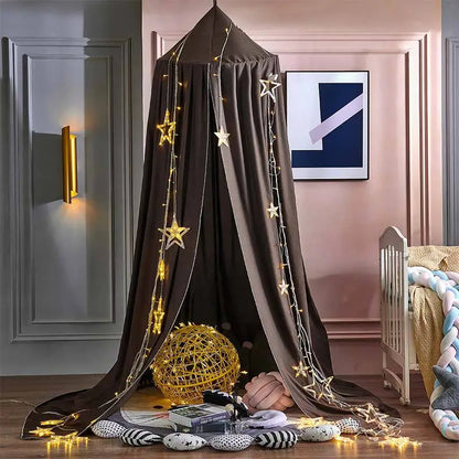 Bed Canopy Hanging Mosquito Net Dome Crib Nursery Decor Fall 2025 Cozy Mosquito Protection