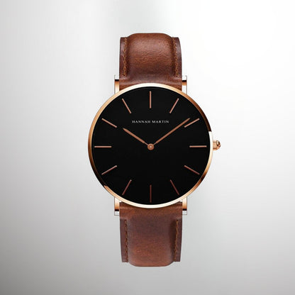 Hochwertige Herren Armbanduhr – klassisches Design, Edelstahl, für jeden Anlass 0