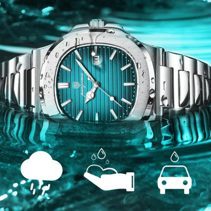 Hochwertige Herren Edelstahl Armbanduhr – klassisches Design, langlebig, für den Alltag 1