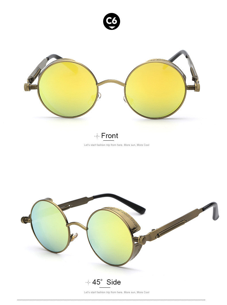 Hochwertige Herren Sonnenbrille – Retro Design, Acetat, für stilvolle Anlässe 8