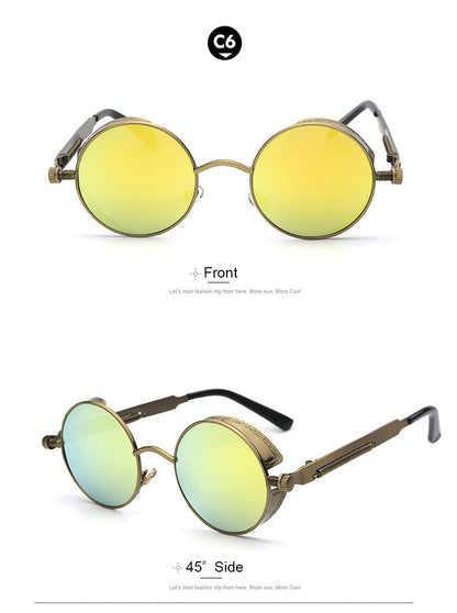 Hochwertige Herren Sonnenbrille – Retro Design, Acetat, für stilvolle Anlässe 8