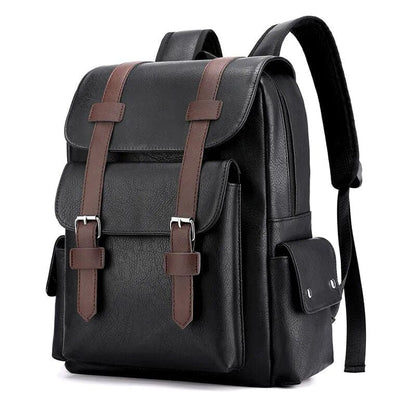 Hochwertiger Herren Lederrucksack – elegantes Design, strapazierfähiges Material, für Alltag und Freizeit 0