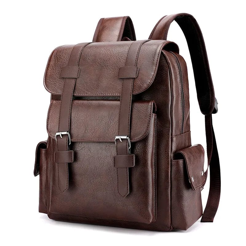Hochwertiger Herren Lederrucksack – elegantes Design, strapazierfähiges Material, für Alltag und Freizeit 10