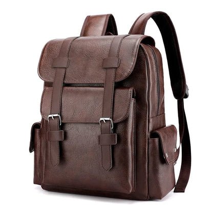 Hochwertiger Herren Lederrucksack – elegantes Design, strapazierfähiges Material, für Alltag und Freizeit 10