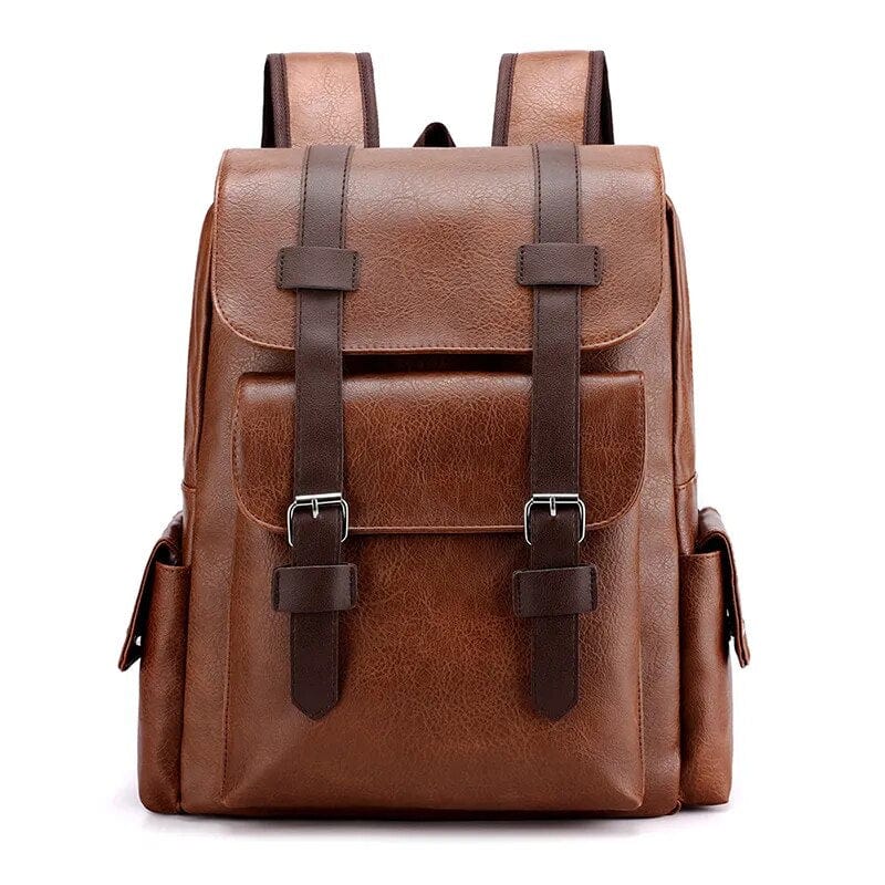 Hochwertiger Herren Lederrucksack – elegantes Design, strapazierfähiges Material, für Alltag und Freizeit 1