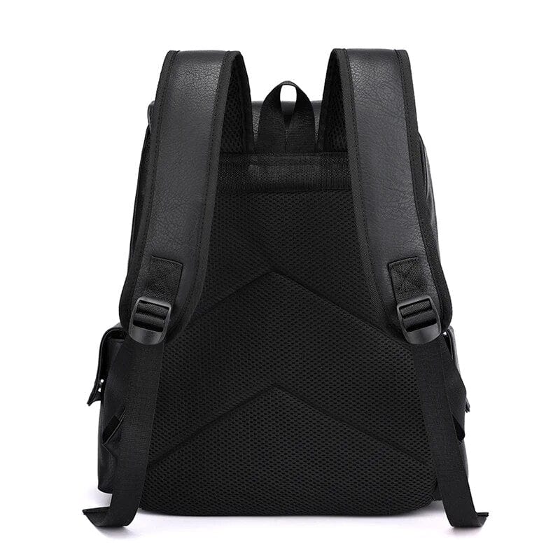 Hochwertiger Herren Lederrucksack – elegantes Design, strapazierfähiges Material, für Alltag und Freizeit 3