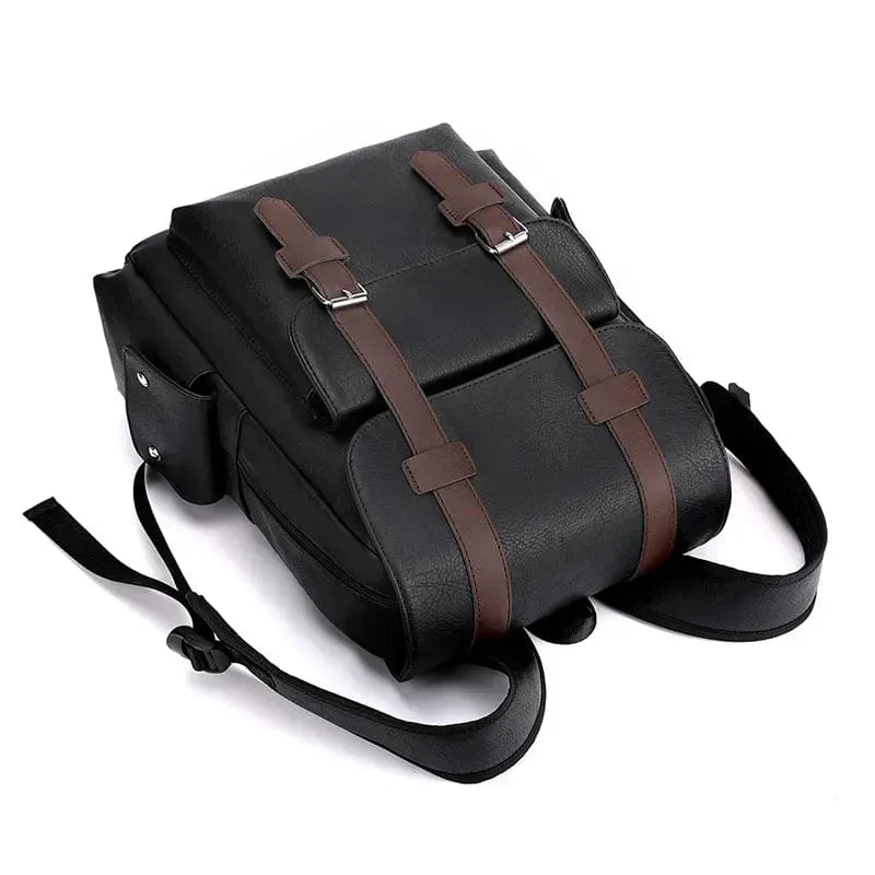 Hochwertiger Herren Lederrucksack – elegantes Design, strapazierfähiges Material, für Alltag und Freizeit 6