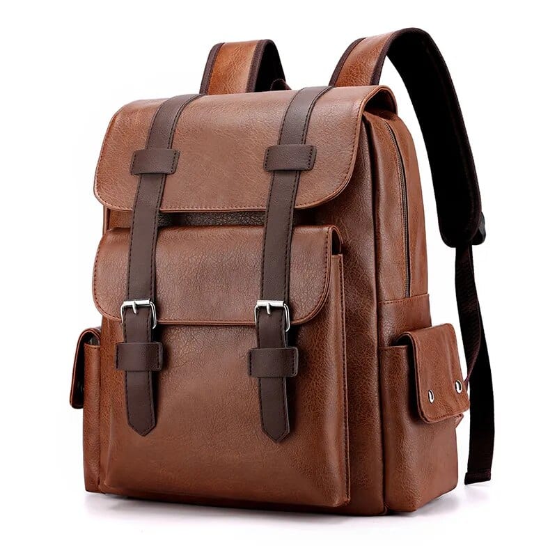 Hochwertiger Herren Lederrucksack – elegantes Design, strapazierfähiges Material, für Alltag und Freizeit 9