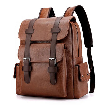 Hochwertiger Herren Lederrucksack – elegantes Design, strapazierfähiges Material, für Alltag und Freizeit 9