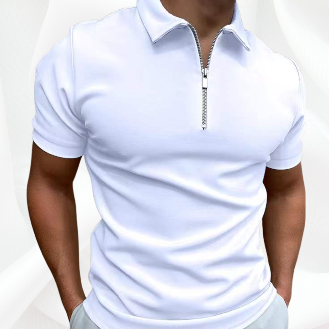 Hochwertiges Herren Poloshirt – klassischer Schnitt, Baumwolle, für Freizeit und Büro 1