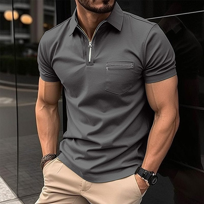 Hochwertiges Herren Poloshirt – klassischer Schnitt, Baumwolle, für jeden Anlass 3