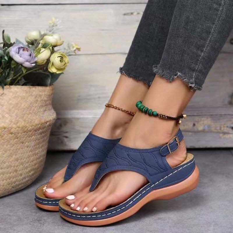 Orthopedic Women's Sandals with Comfortable Insole, Durable Design, Stylish and Versatile for Everyday Wear-5