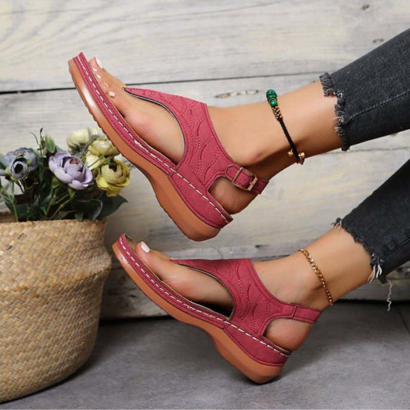 Orthopedic Women's Sandals with Comfortable Insole, Durable Design, Stylish and Versatile for Everyday Wear-3