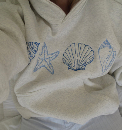 Übergroßer gemütlicher Damen-Hoodie - lockere Passform, Fleece, lässig