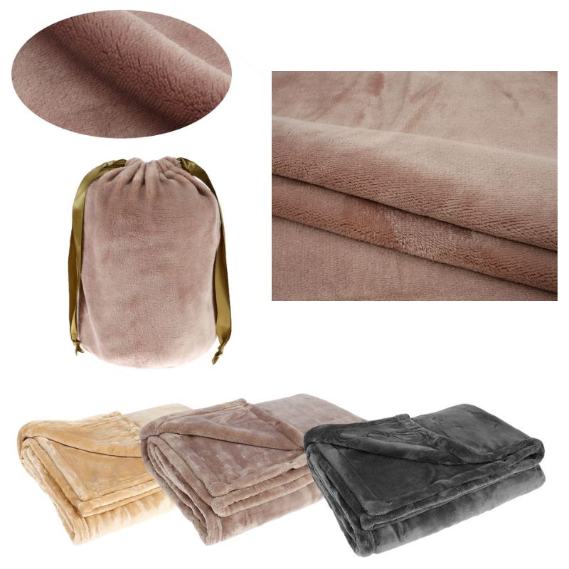Coperta Elettrica Riscaldata Senza Fili USB Alimentata Morbida Plaid in Flanella 63x33 Pollici Accogliente Inverno Regalo 2025