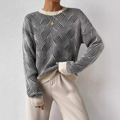 Warm and Cozy Women's Sweater – Turtleneck, Soft, for Cold Days