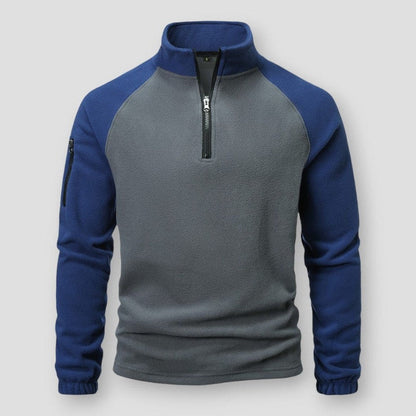 Warm Classic Men's Fleece Pullover - Half Zip, Midweight