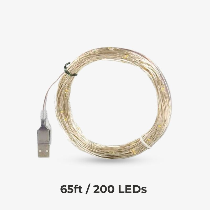 LED String Lights Indoor Outdoor Fairy Holiday Decor