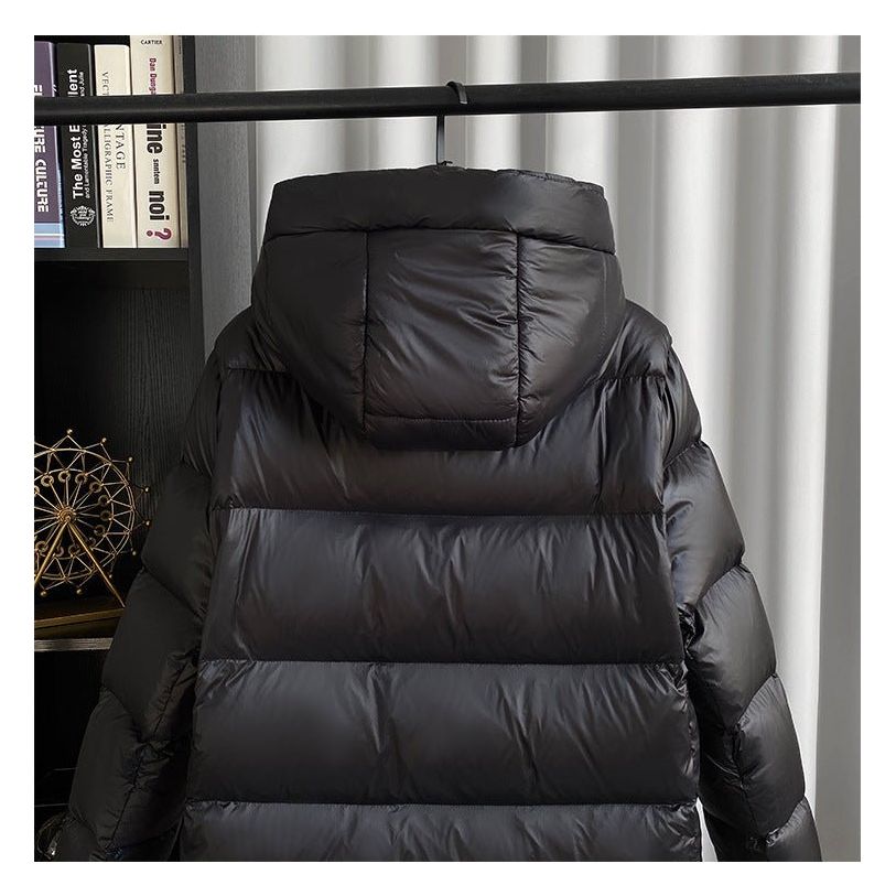 Warm Women’s Down Coat - Long Quilted, Winter Ready