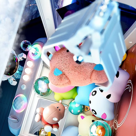 Coin-Operated Claw Machine Perfect Christmas Gift for Kids with Music and Lights