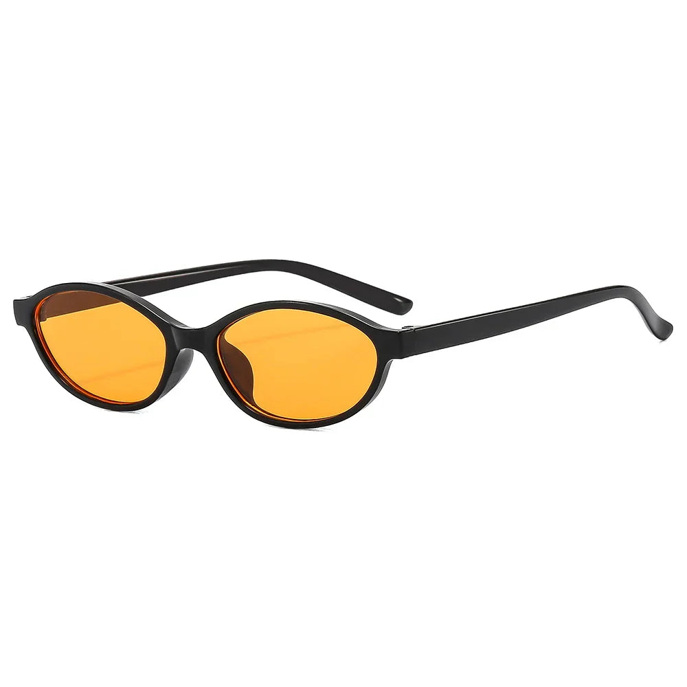 Leichte Damen Sonnenbrille – retro ovales Design, hochwertiges Material, für den Alltag 11