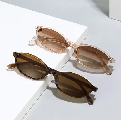 Leichte Damen Sonnenbrille – retro ovales Design, hochwertiges Material, für den Alltag 3