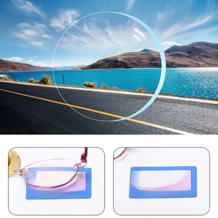 Leichte Dioptrienbrille für Kurzsichtige – modernes Design, Kunststoffgestell, mit Blaulichtschutz 2