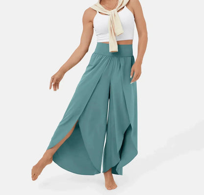 Leichte & fließende Damen Stoffhose – luftige Silhouette, atmungsaktives Material, für den Sommer 0