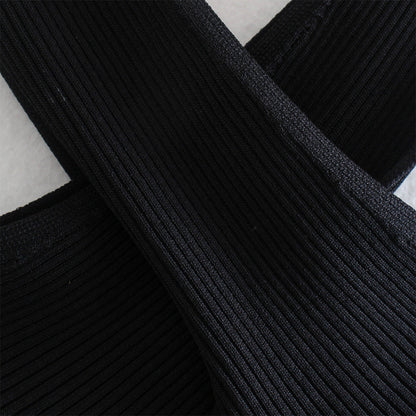 Leichtes Damen Crop Top – gekreuzte Träger, Polyester, für Sommerveranstaltungen 4