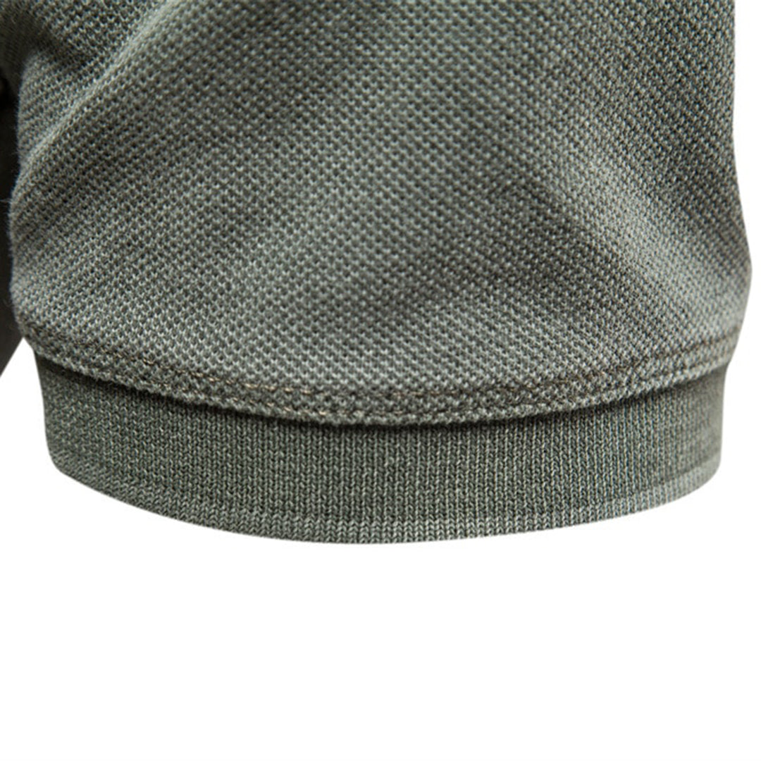 Leichtes & luftiges Herren Poloshirt – lockerer Schnitt, atmungsaktives Polyester, für Alltag und Büro 4