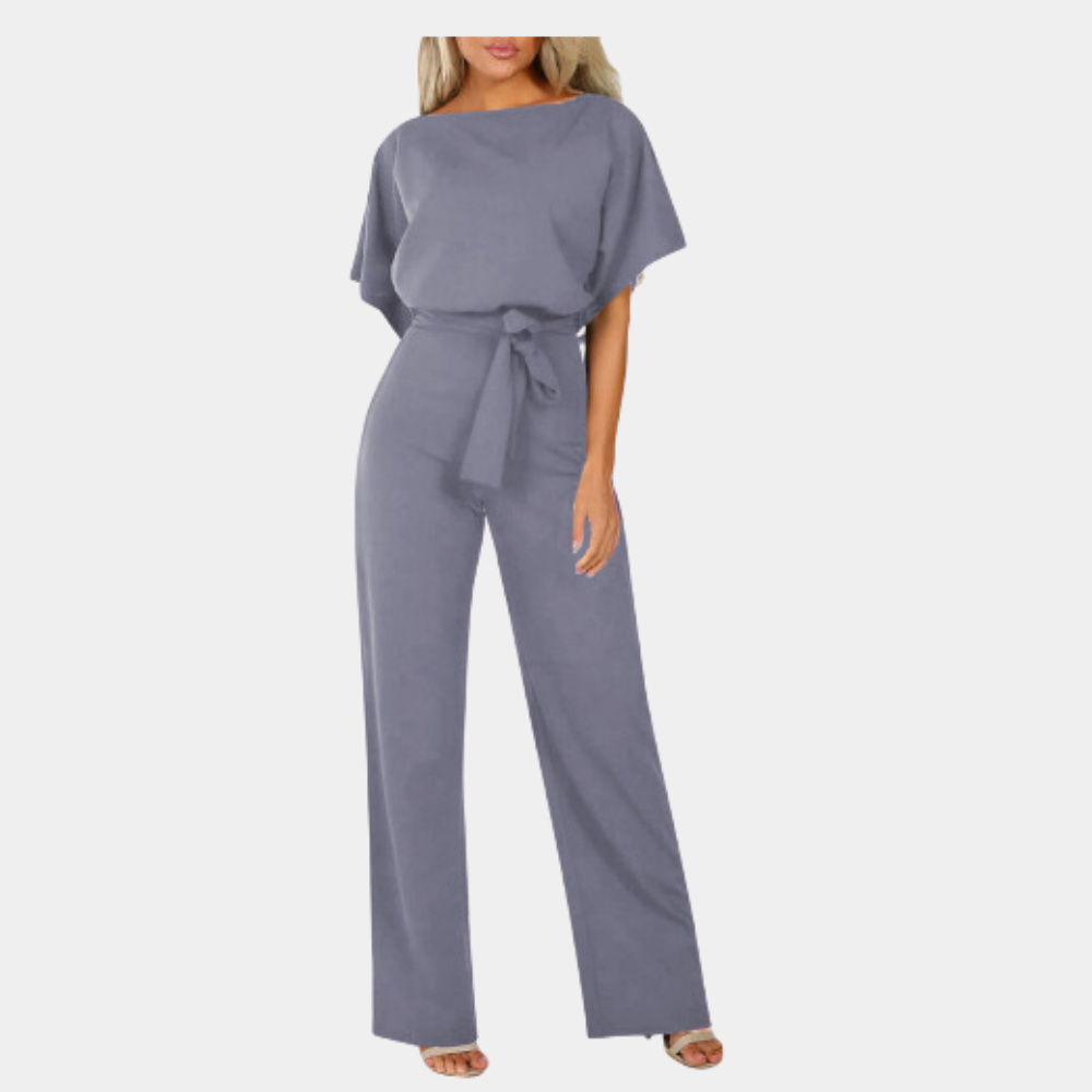 Lightweight & flattering women’s jumpsuit – classic cut, breathable fabric, for any occasion 1