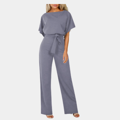Lightweight & flattering women’s jumpsuit – classic cut, breathable fabric, for any occasion 1