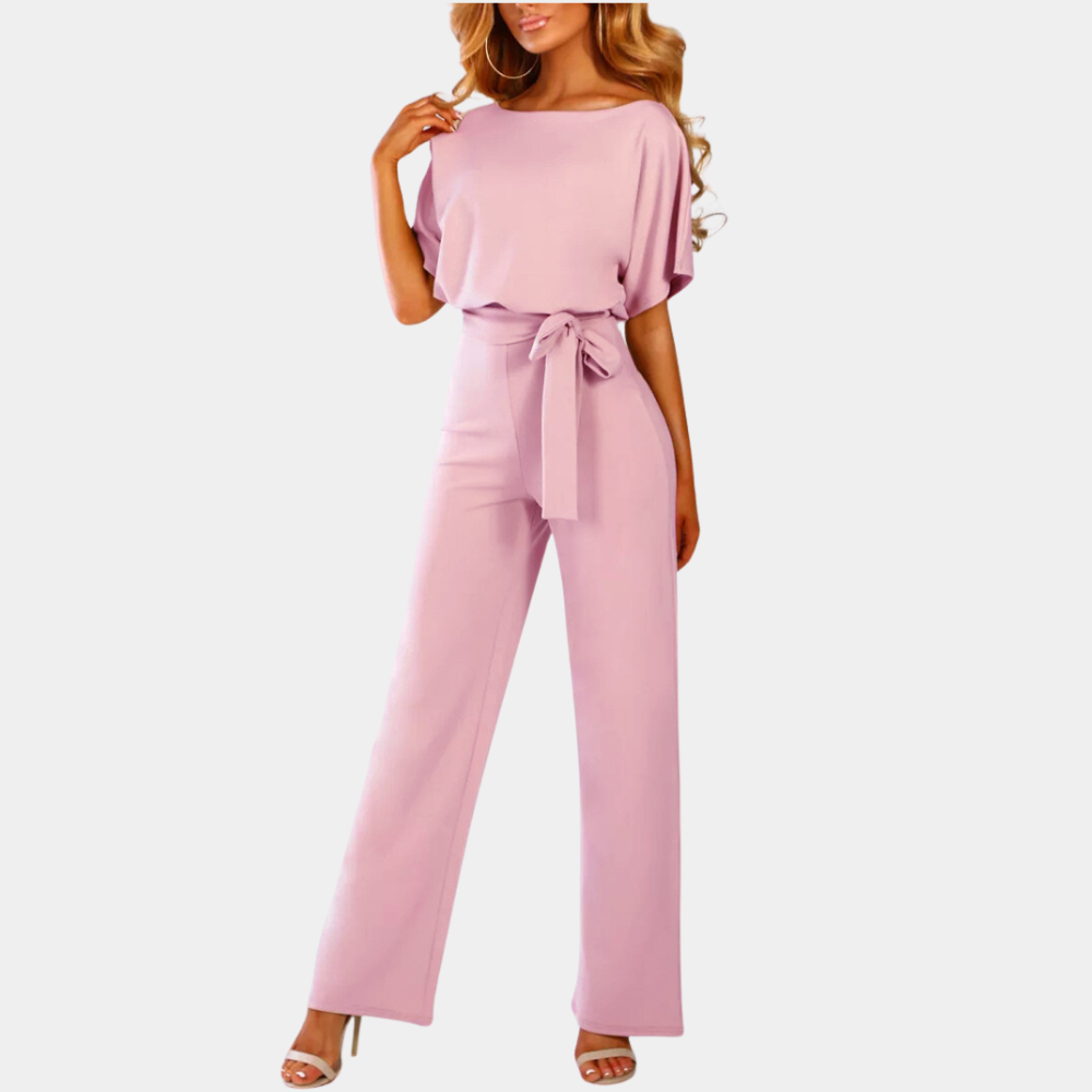 Lightweight & flattering women’s jumpsuit – classic cut, breathable fabric, for any occasion 5