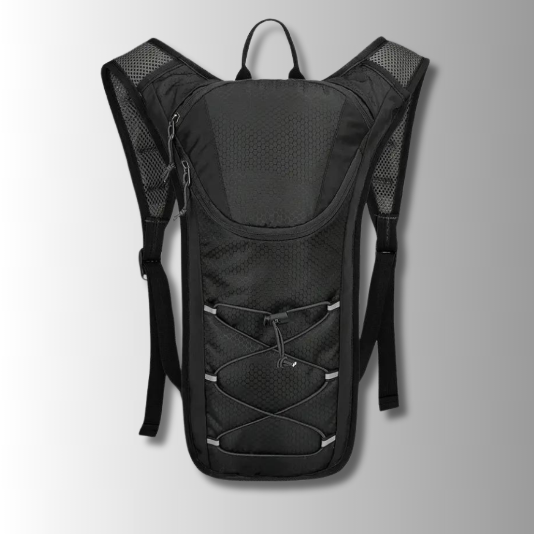 Lightweight men's hydration backpack – ergonomic design, water-resistant nylon, for cycling adventures 0