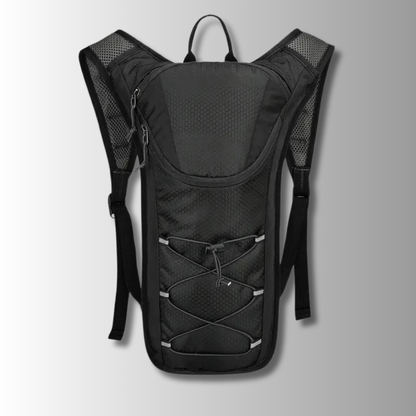Lightweight men's hydration backpack – ergonomic design, water-resistant nylon, for cycling adventures 0