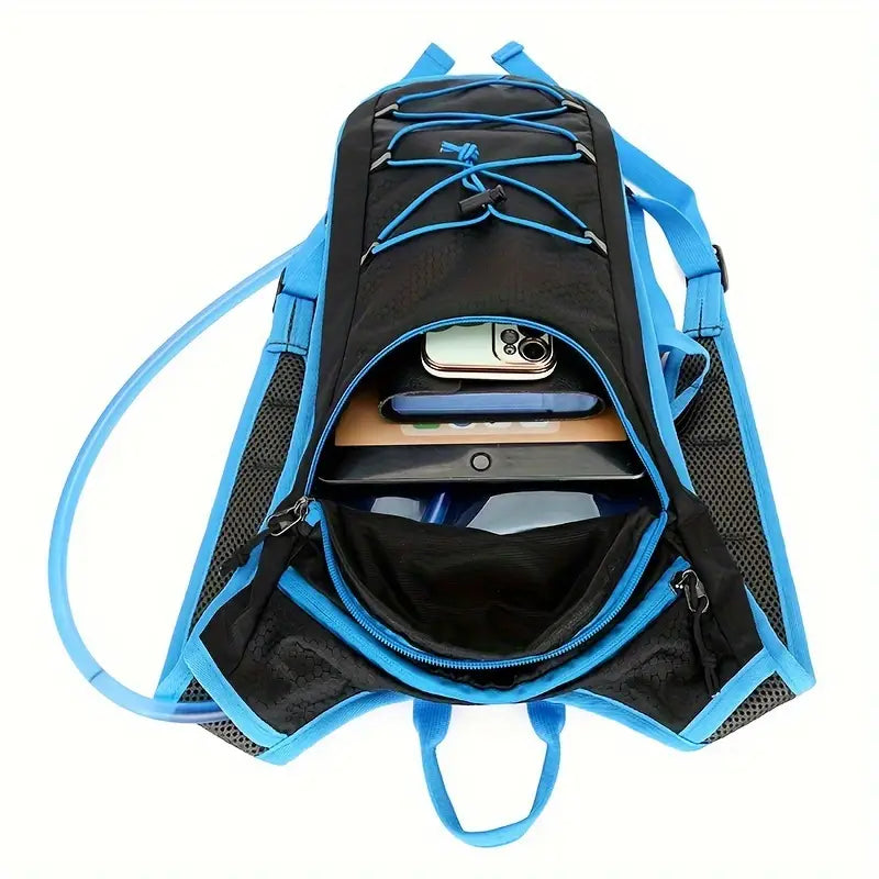 Lightweight men's hydration backpack – ergonomic design, water-resistant nylon, for cycling adventures 2