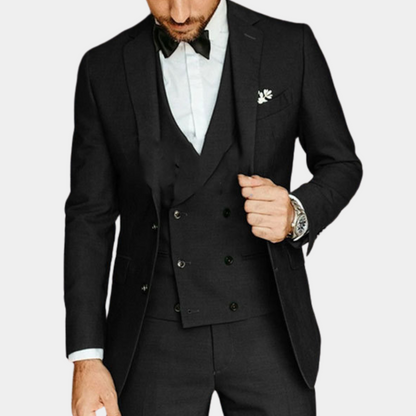 Lightweight men's suit – tailored fit, high-quality fabric, for summer weddings 0