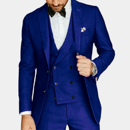 Lightweight men's suit – tailored fit, high-quality fabric, for summer weddings 2