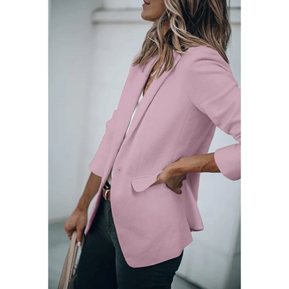 Lightweight women's blazer – tailored fit, durable fabric, for formal and casual occasions 1