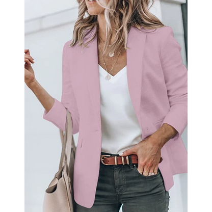 Lightweight women's blazer – tailored fit, durable fabric, for formal and casual occasions 10
