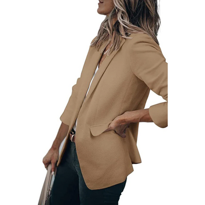 Lightweight women's blazer – tailored fit, durable fabric, for formal and casual occasions 11