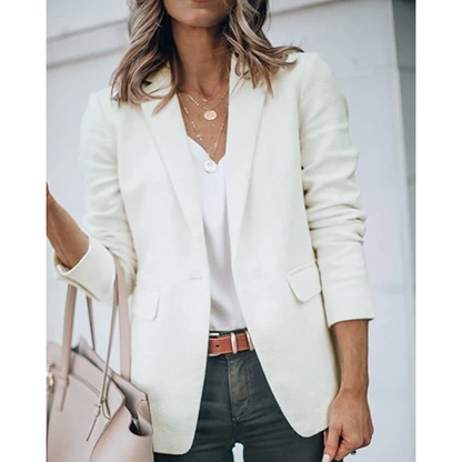 Lightweight women's blazer – tailored fit, durable fabric, for formal and casual occasions 5