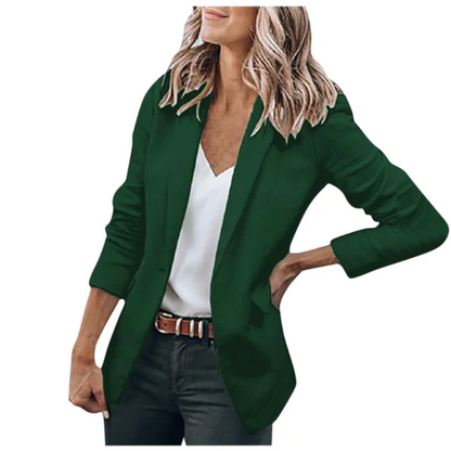 Lightweight women's blazer – tailored fit, durable fabric, for formal and casual occasions 9