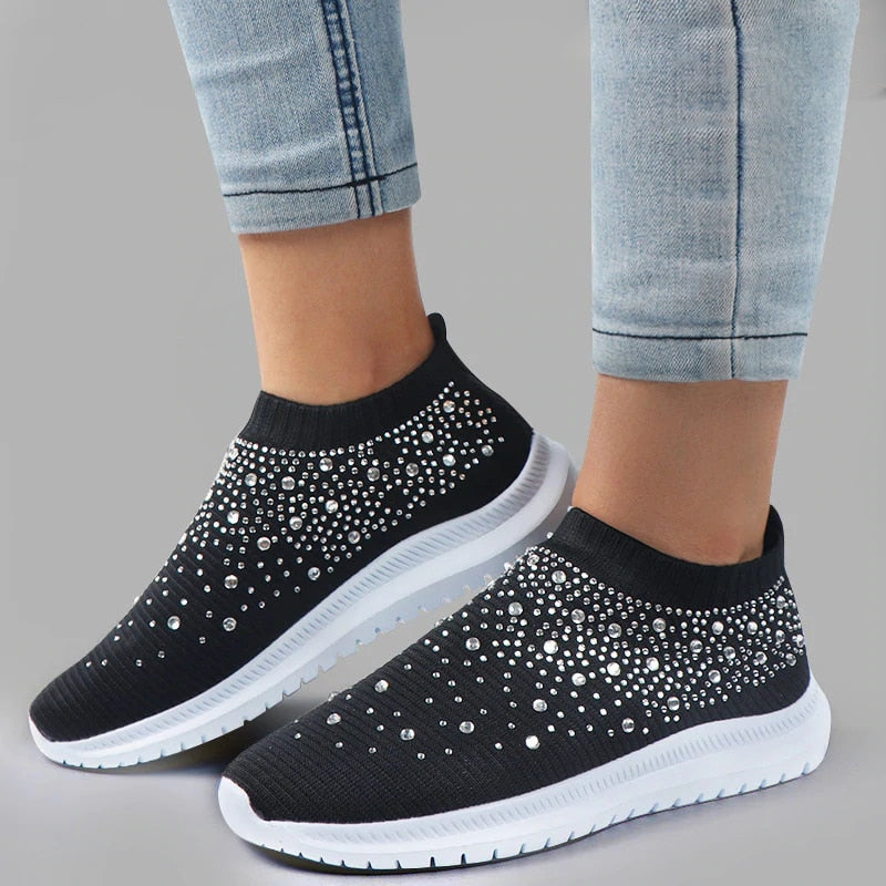 Lightweight women’s sneakers – non-slip design, breathable material, for everyday wear 2