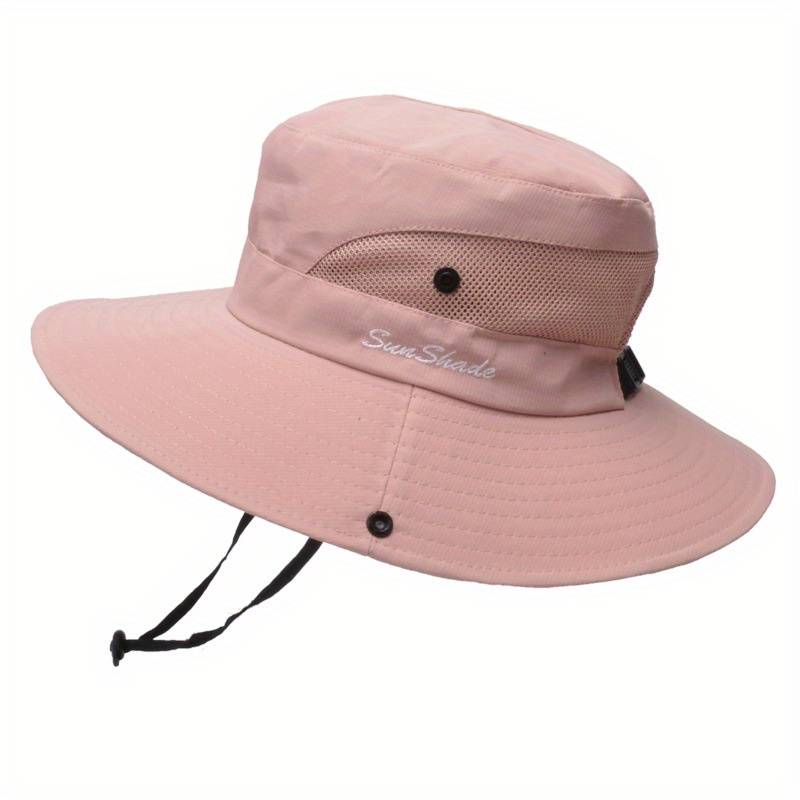 Lightweight women's sun hat – wide brim design, UV protection, for beach and outdoor activities 12