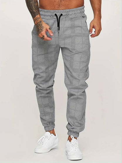 Luxurious men's joggers – sleek design, breathable fabric, for casual or work 0