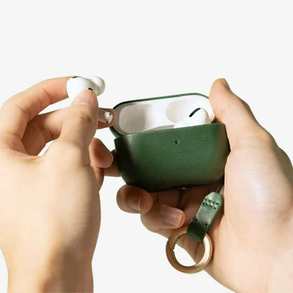AirPods-Hülle Echtes Leder Schutzhülle Luxus Sleeve